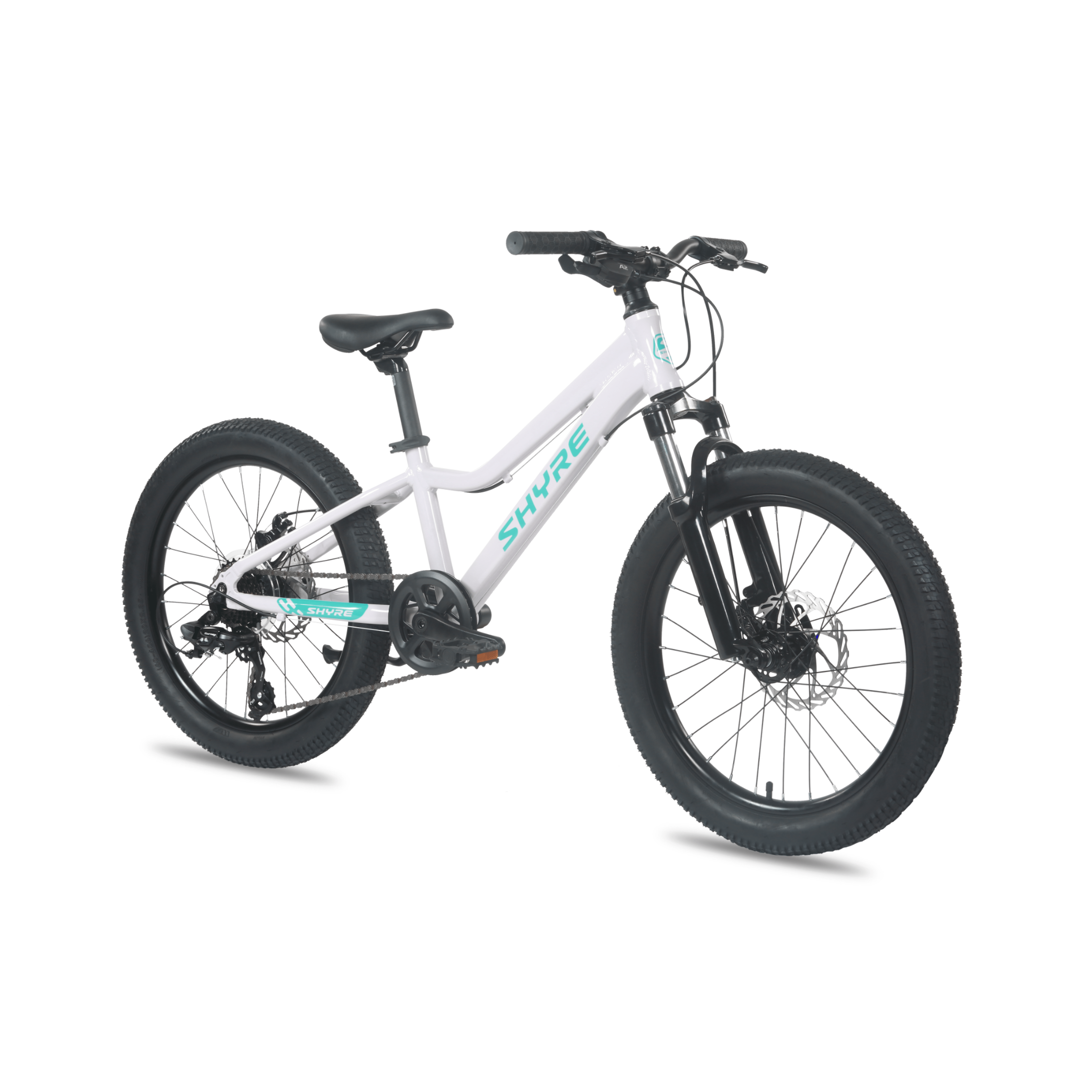 Shyre Bikes Bicycle Light Grey Shyre Eastie 20" Wheel Kids Mountain Bike