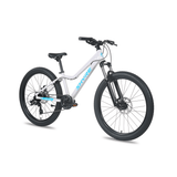 Shyre Bikes Bicycle Light Grey Shyre Eastie 24" Wheel Kids Mountain Bike