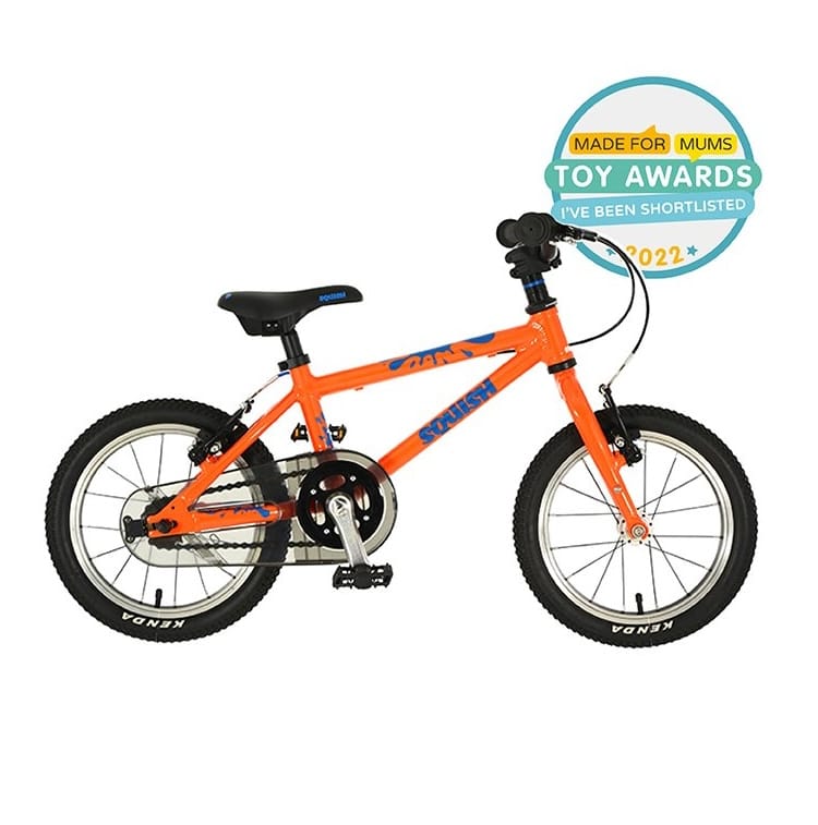 Squish 14" Orange Kids Bike, view 2 — view 2
