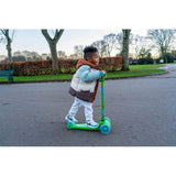 Squish Mini Flex LED Tilt Scooter Green