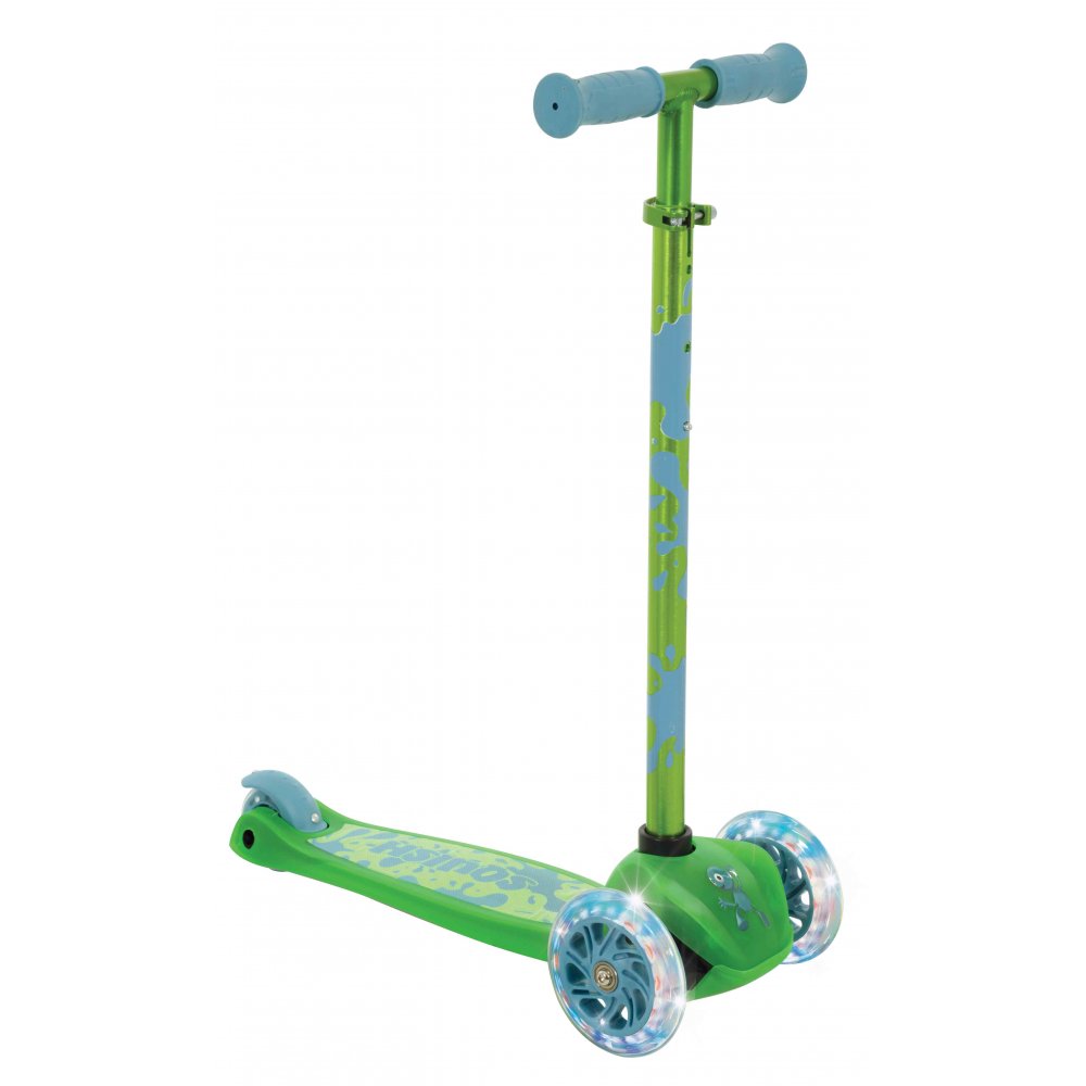 Squish Mini Flex LED Tilt Scooter Green