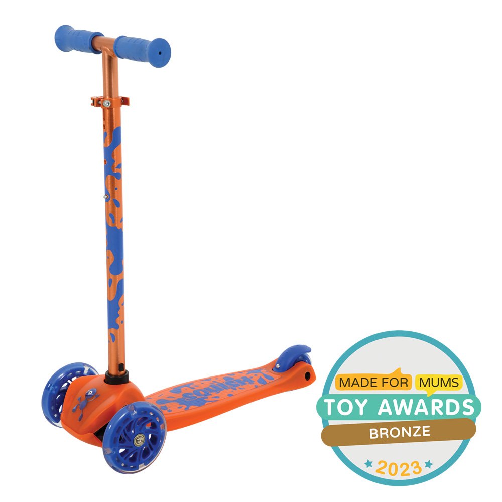 Squish Mini Flex LED Tilt Scooter Orange