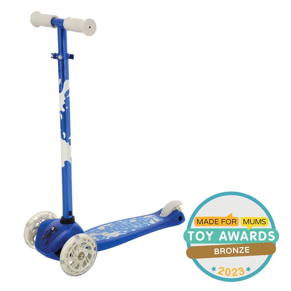 Squish Mini Flex LED Tilt Scooter Blue