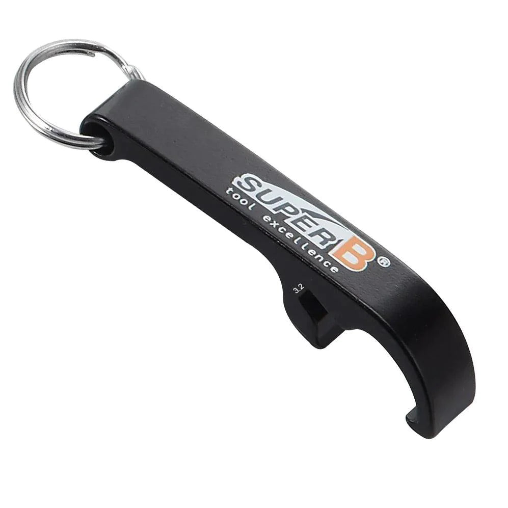 Super-B 3.2mm Spoke Key & Bottle Opener Keyring