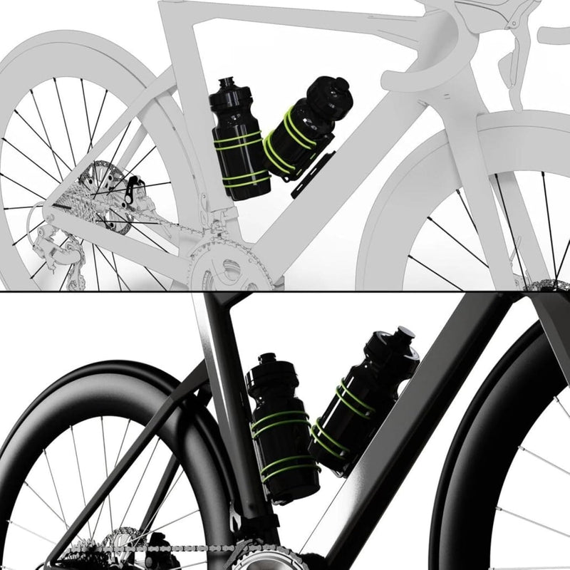 Universal Quick Release Bike Water Bottle Holder (bottle not included)