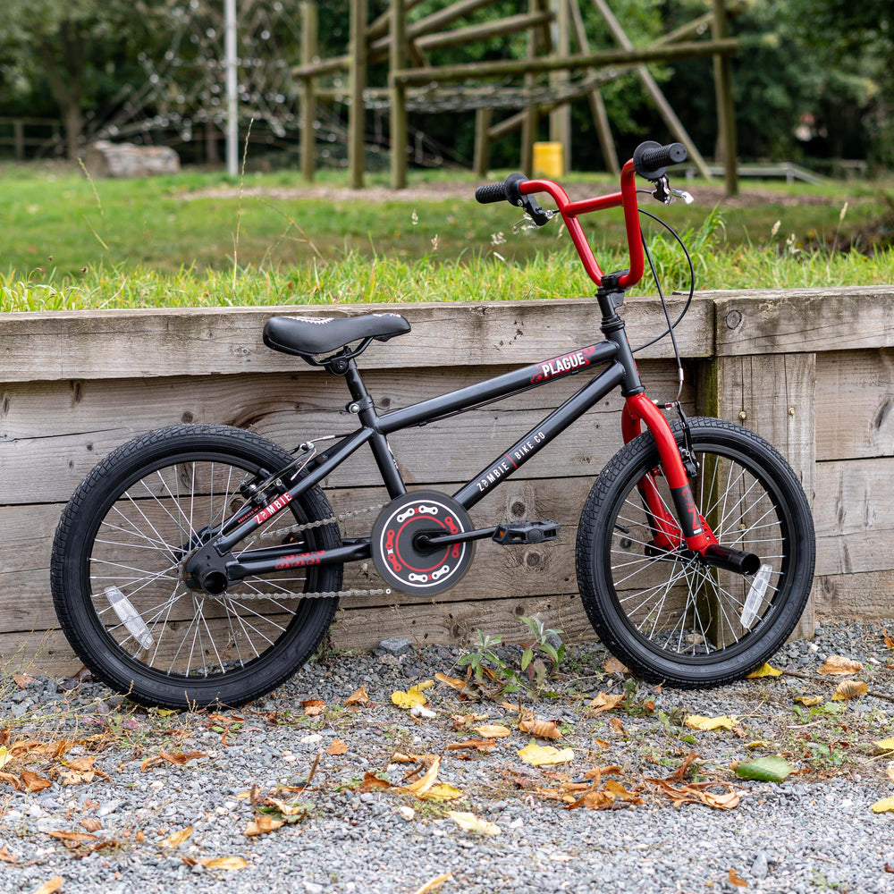 Zombie Plague Black/Red BMX Bike, view 2 — view 2