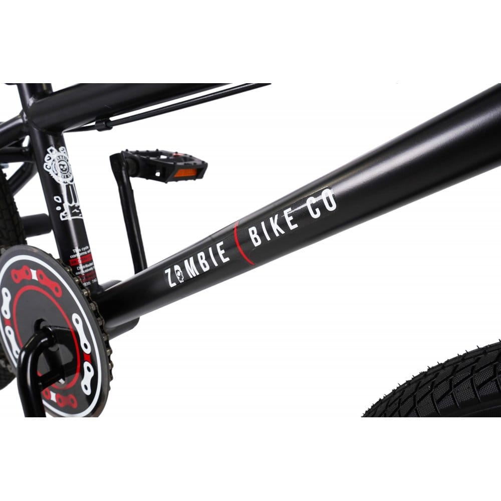 Zombie Plague Black/Red BMX Bike, view 7 — view 7