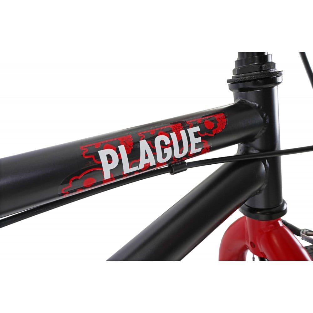 Zombie Plague Black/Red BMX Bike, view 5 — view 5