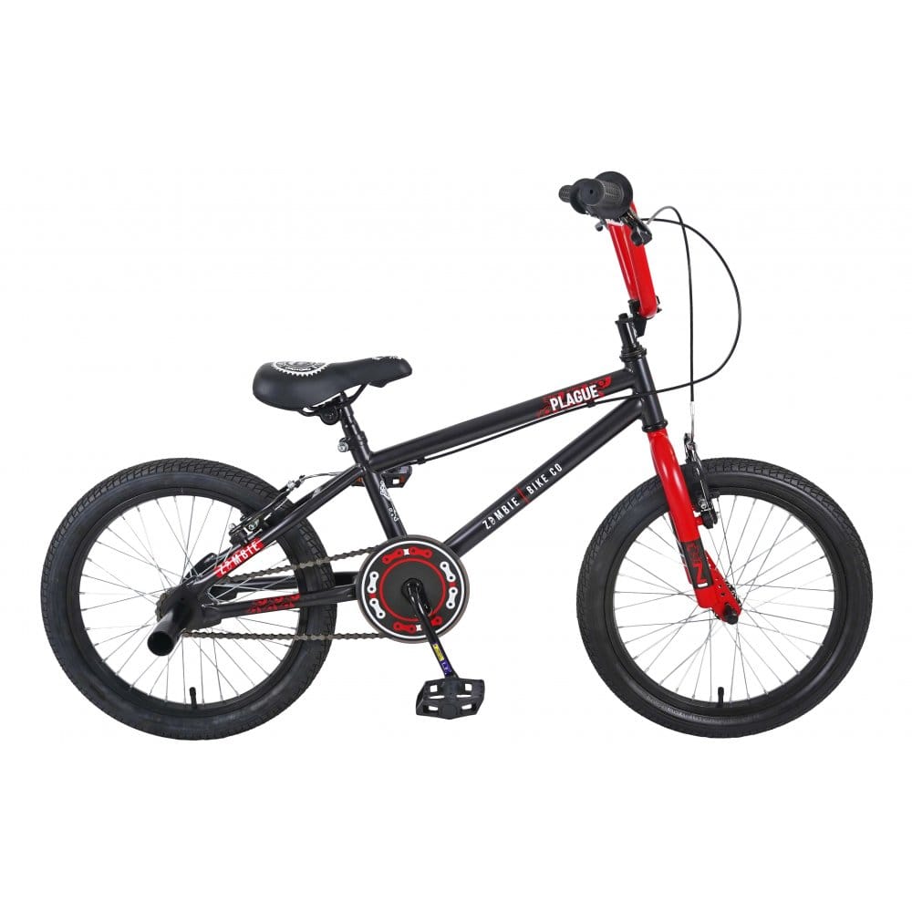 Zombie BMX Bikes Zombie Plague Black/Red BMX Bike