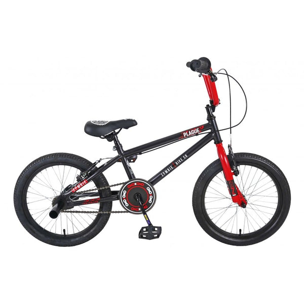 Zombie BMX Bikes Zombie Plague Black/Red BMX Bike